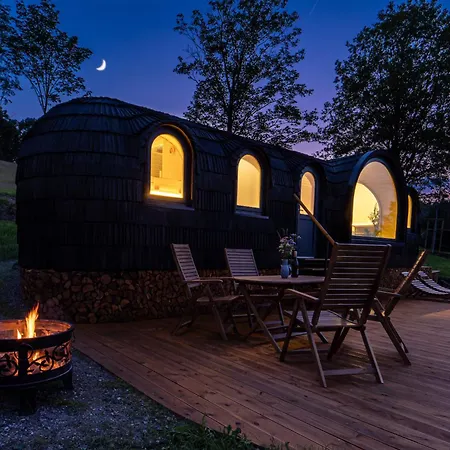 Glamping Skrytin Hotel Dobkovice Exterior photo